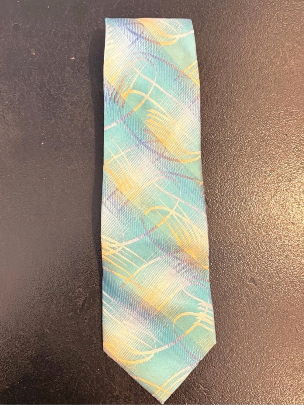 J. GARCIA MEN'S TIE 100% SILK multicolored